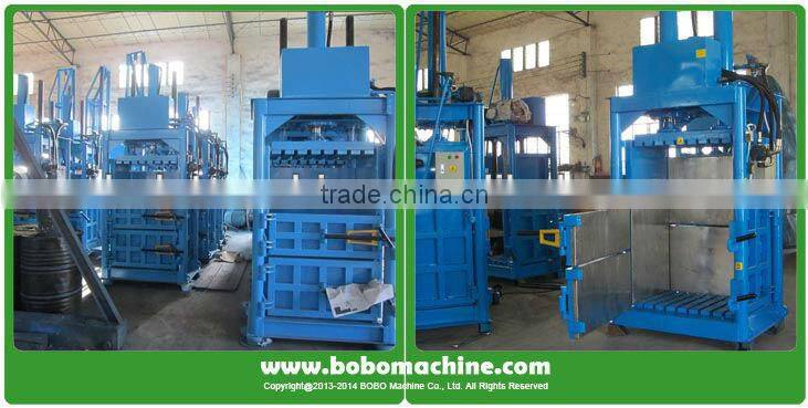 waste cardboard press baler