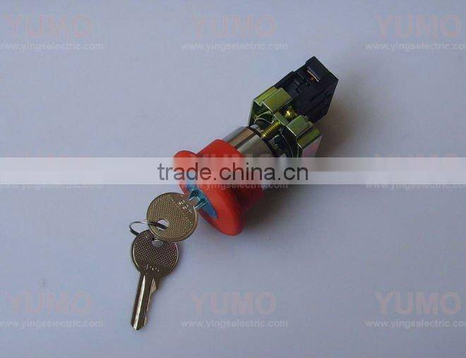 Mushroom Head Push Button Switches LAY5-BS142