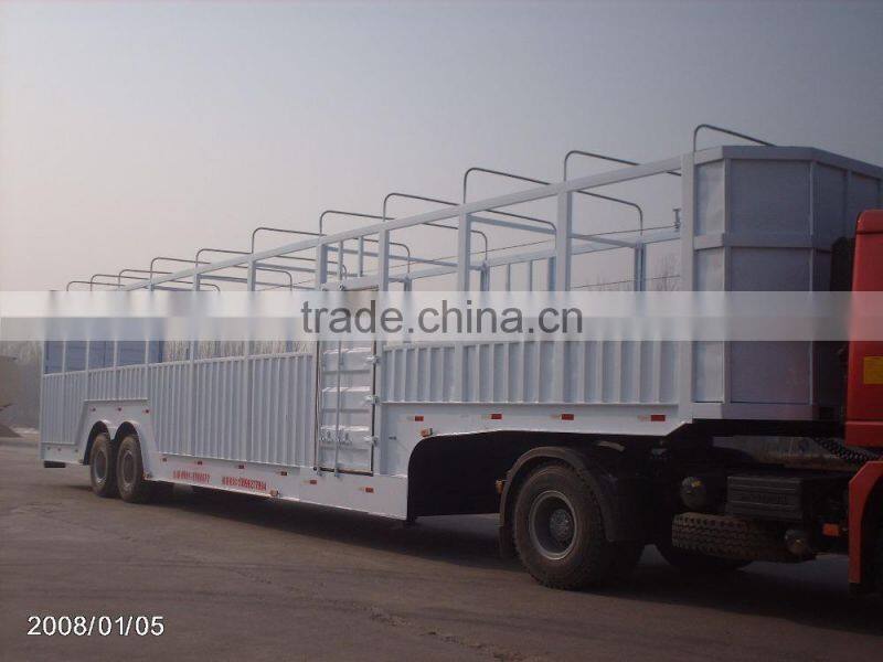 15~60ton china car transport semi truck car carrier trailer