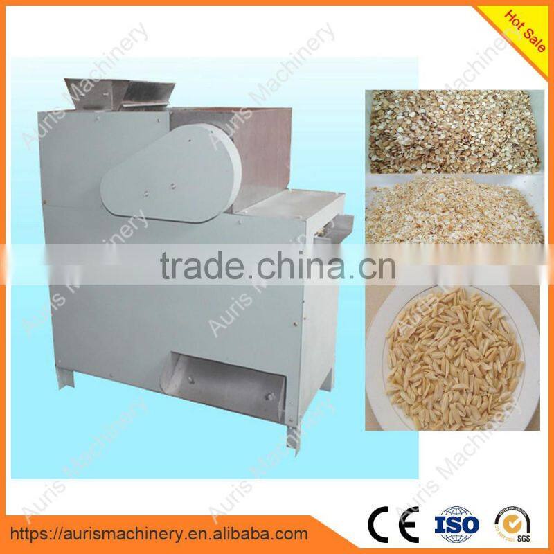 stainles steel almond peanut stripper slicing machine