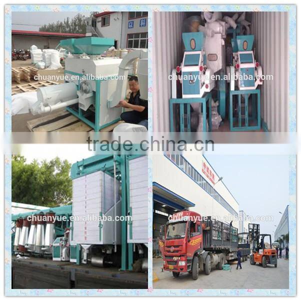 European standard 100tpd maize mill for maize grits and flour