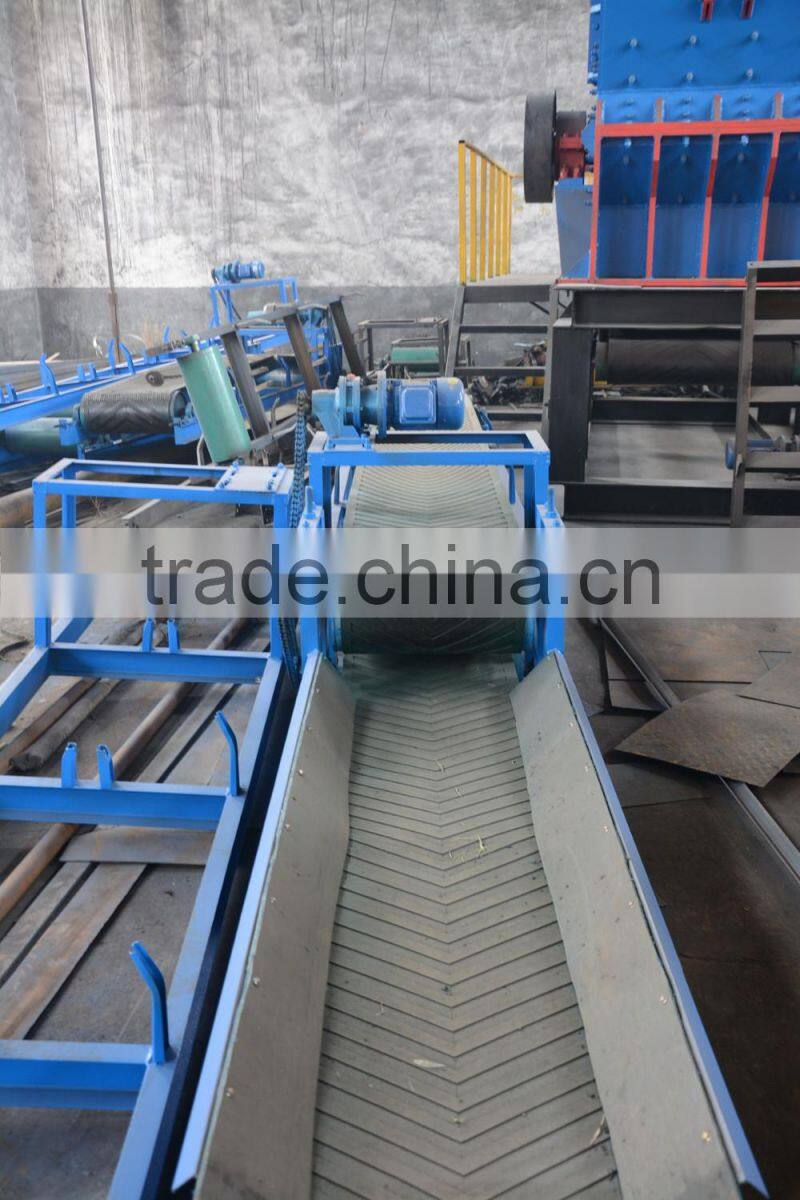 industrial crushing waste aluminum machine for pop-top cans