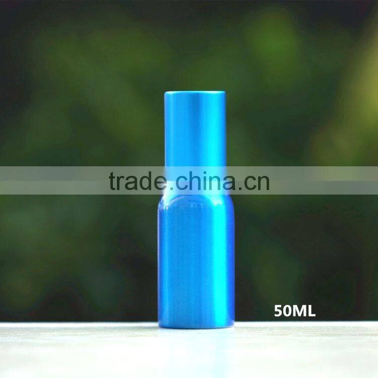 Wholesale 30ml-500ml aluminum spray perfume bottles aluminum mist spray bottles for cosmetic packaging
