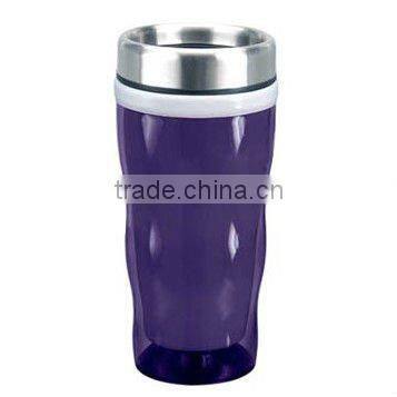 mug Wonderful Heat preservation effect stainless steel big belly auto cup with handle any color is ok