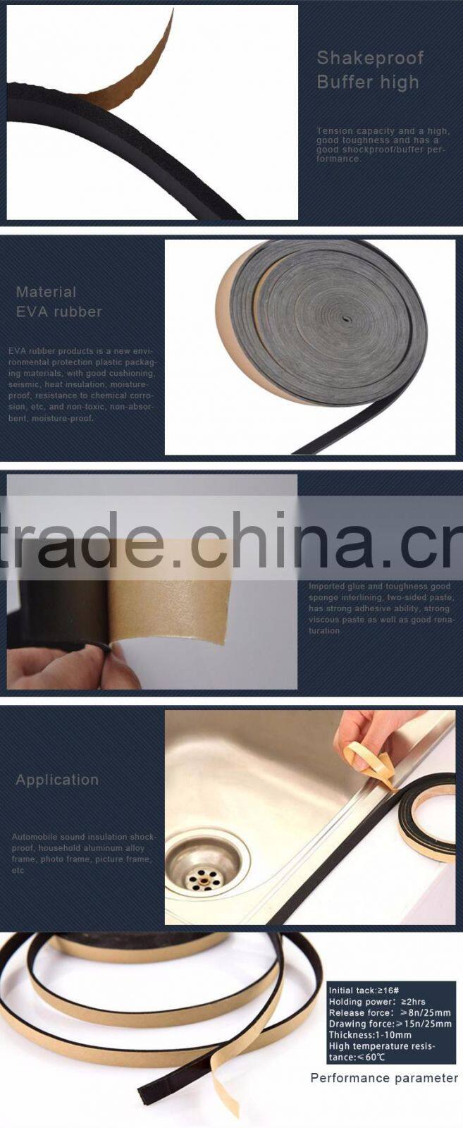 Weather seal strip foam tape Window & Door Seal