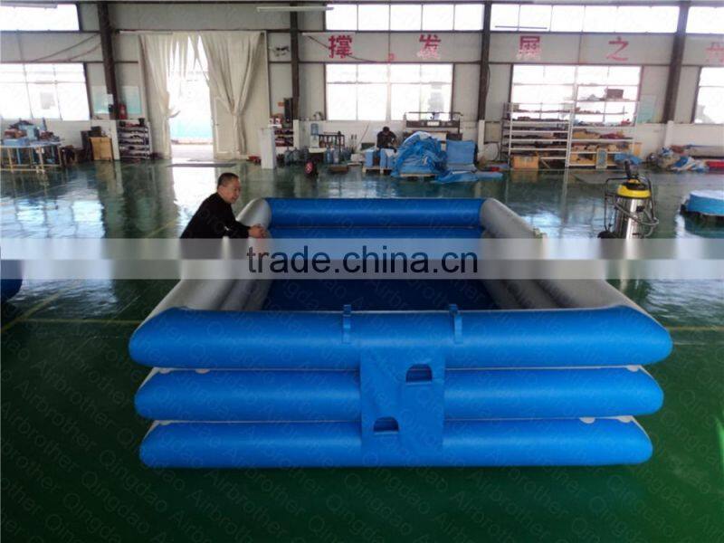 Plastic Inflatable Rectangular Water Swimming Pool for Kids