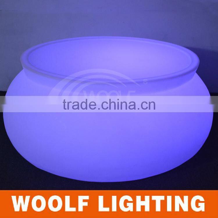 Club Bar Used LED Light Illuminated Tea Coffee Table