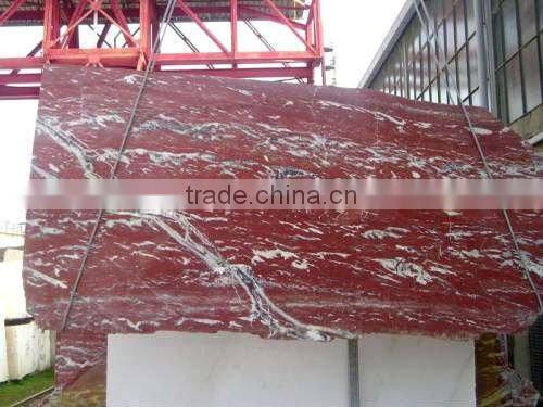 Rosso francia languegoc red marble slab