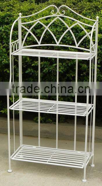 Hot Sales Classical Metal bathroom wrought iron shelf 4 Tier Shelf