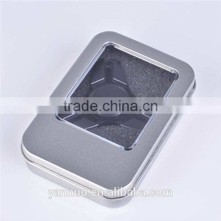 LED Light Hand Spinner, Anti stress Toy Rotate The Gyro Between Finger