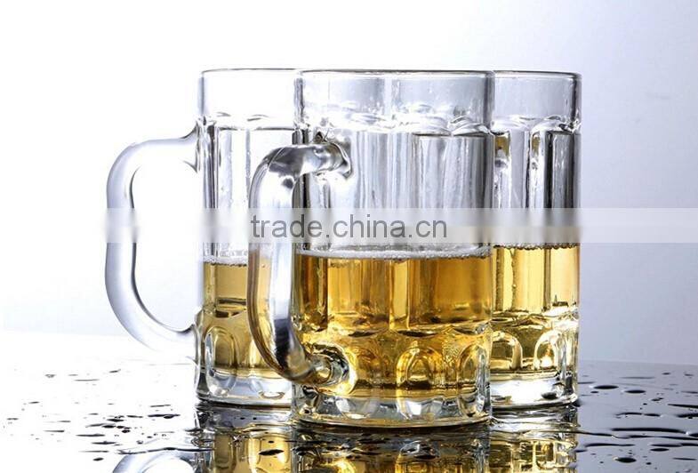 Thick, Decagonal, Dailyware 16 oz. Beer Mug (Set of3)