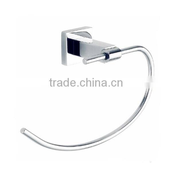 2016 Fashion Chrome Bathroom Wall Mounted Towel Ring