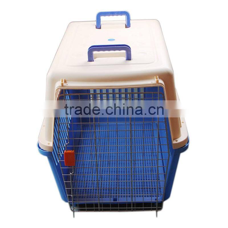 Taizhou manufacture plastic pet carrier kennel cat dog house