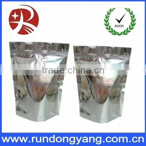 custom design aluminum foil coffee bag with valve for packing