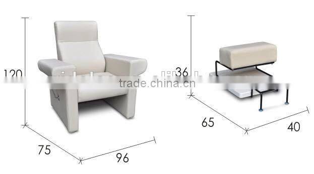 Foot massage sofa chair Salon furniture using reflexology sofa chair TKN-3M004