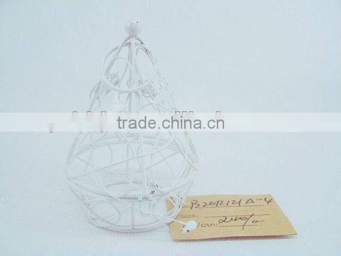 Wire Chocolate gif packaging box with round bottom for Christmas decor