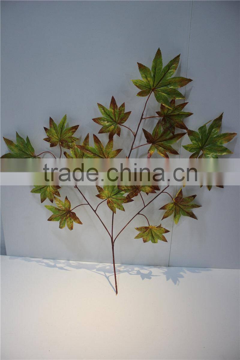 artificial plants artificial leaf branch decor autumn maple leaf decoration