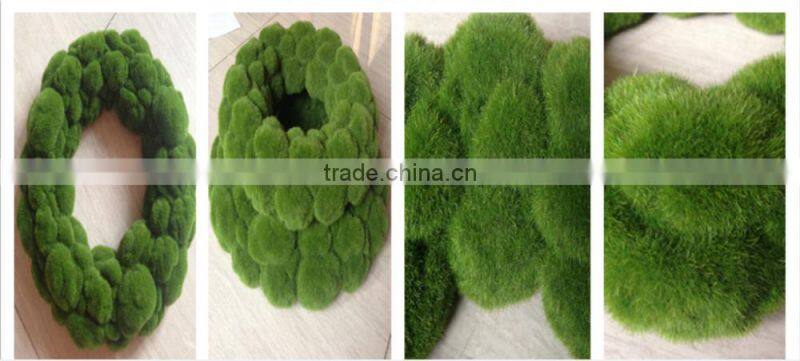 mini artificial moss stone , different size plastic moss stone