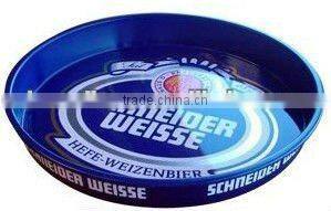 metal beer serving tray