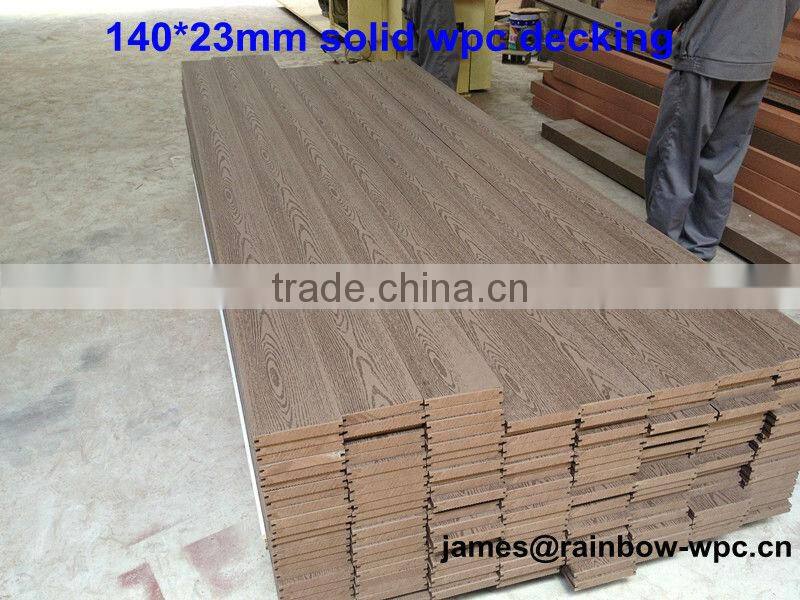 composite wood grain decking extrusion