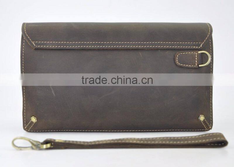 Men's cluth crazy horse genuine leather cluth