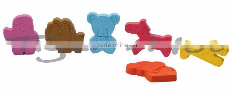 Custom Logo Printed 5 PK Zoo Color Crayon