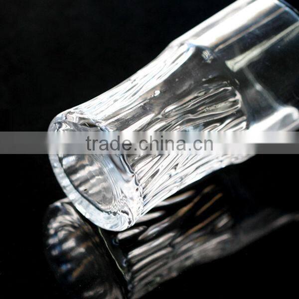 Machine Blown Pressed Clear Glass Beer Cup