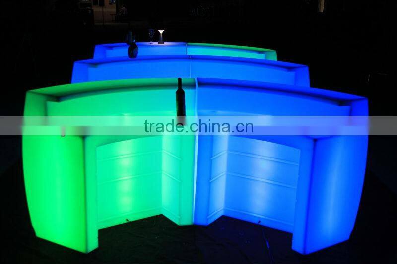 led bar counter/led bar table/led lighted furniture