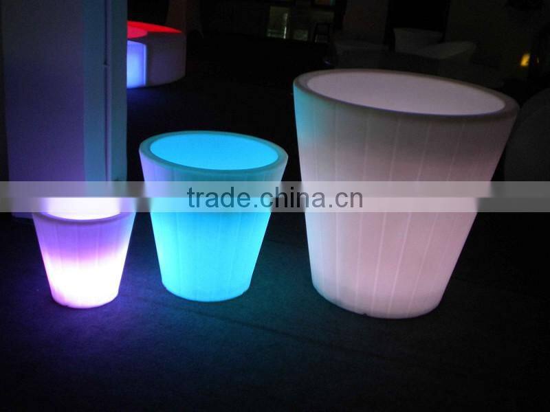 Lighting outdoor led flower pot