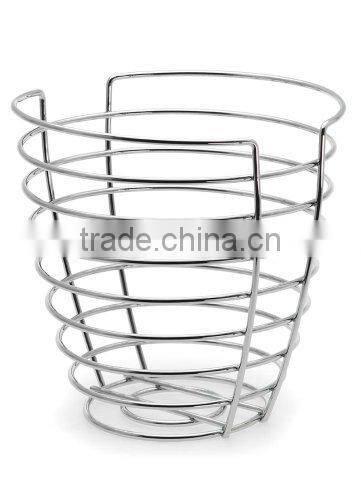 metal storage basket