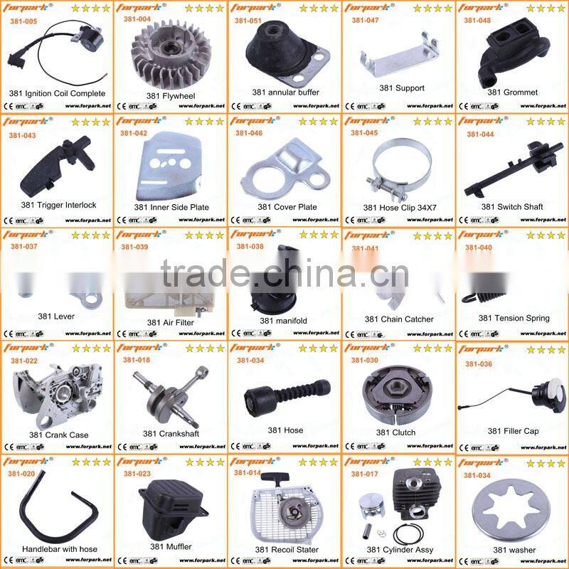 Forpark Garden Tools ms381/380 gasoline chainsaw Collar Screw m8 screw thread