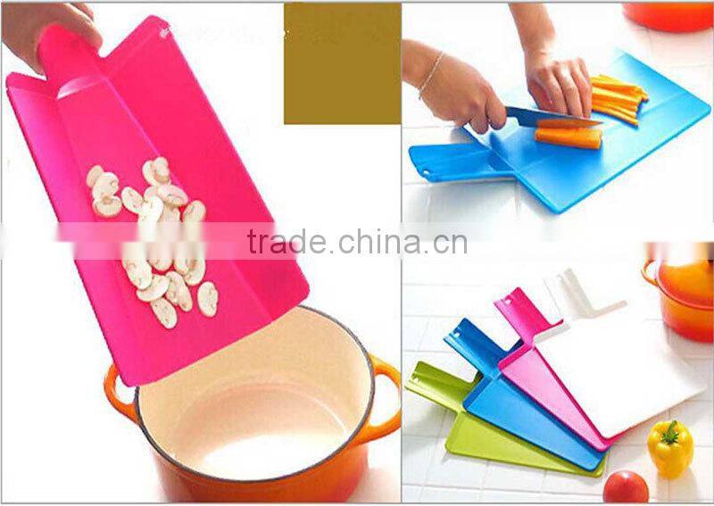 New Design Lowest Price Wholesale Plastic Folding Cutting Board