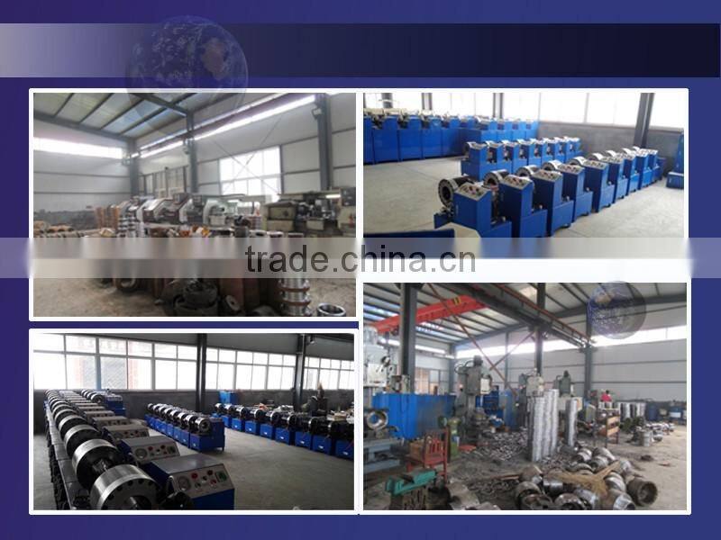 FY91A 1/4" to 2" 4 wires hydraulic water hose crimper For sale