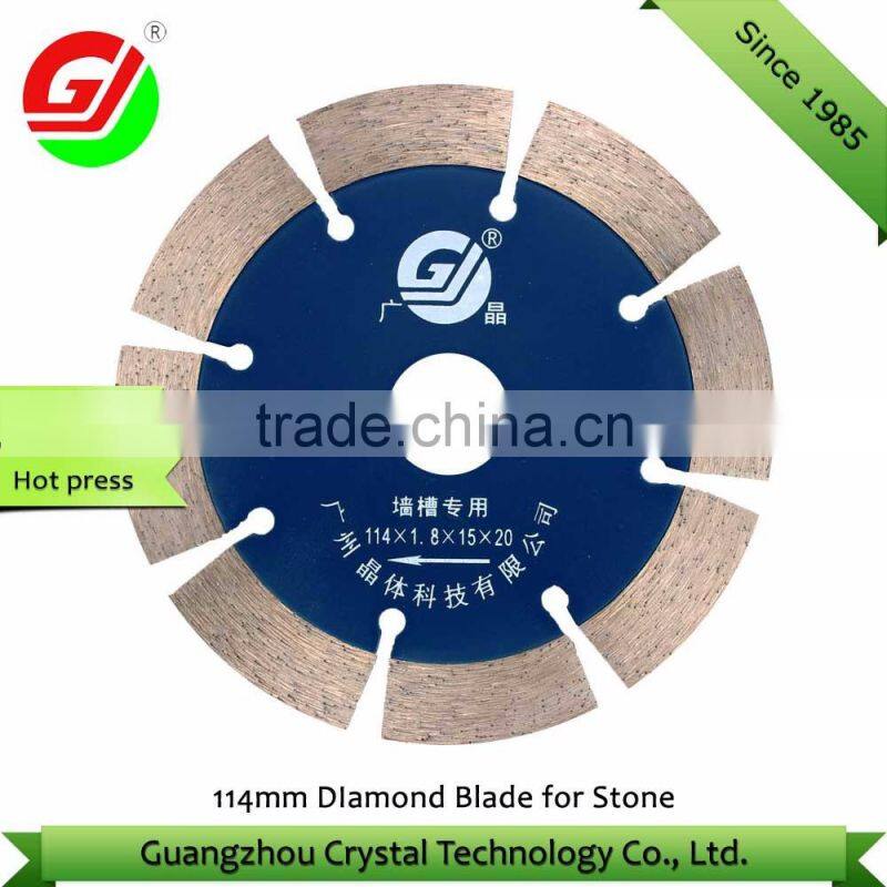 For Wall Notch Diamond Cutting Blade Dry Cutting 114mm Granite Saw Blade