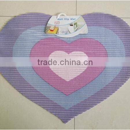PVC Foam Mesh Grip Mat, funny buttery bath mat