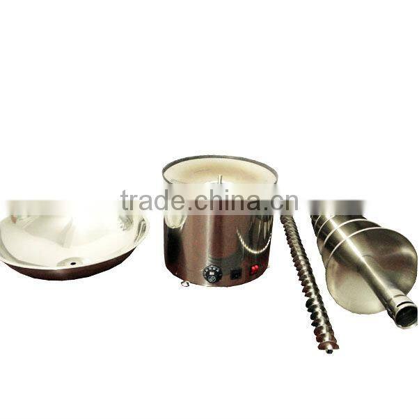 CHOCOLAZI ANT-8130 Auger 7 tiers 304 stainless steel 105 cm commercial wholesale chocolate dipping machine