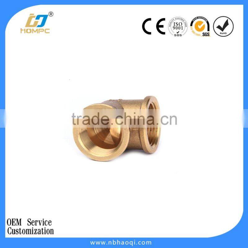 brass elbow 3/4 female thread
