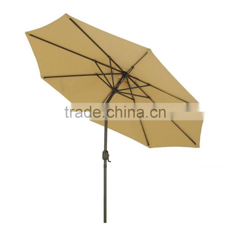 Outdoor Garden Promotional Umbrella 9Feet Market Umbrellas