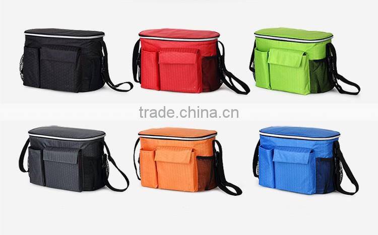Convenience carring hanging cooler bag for babg stroller