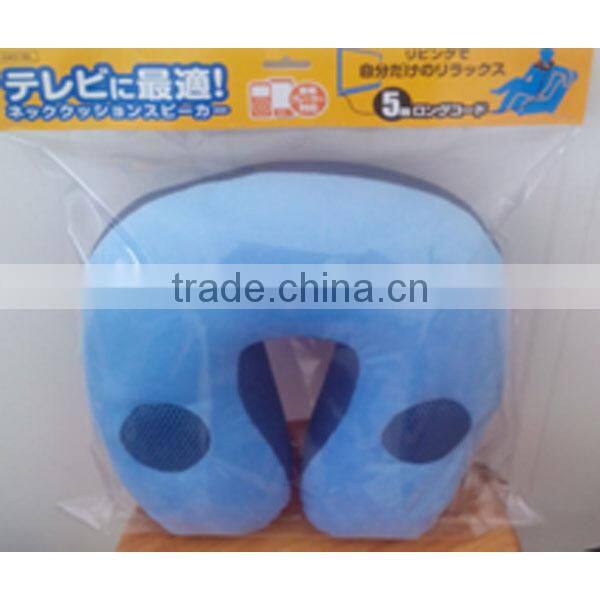 popular good quality car use&sleep use&travel u-type audio pillow