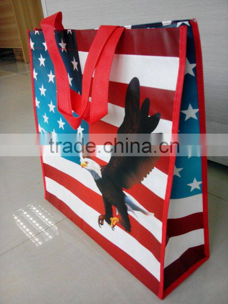 High Quality Laminated Non Woven/ TNT Snow Boots High Heeled Shoes Packing Bag