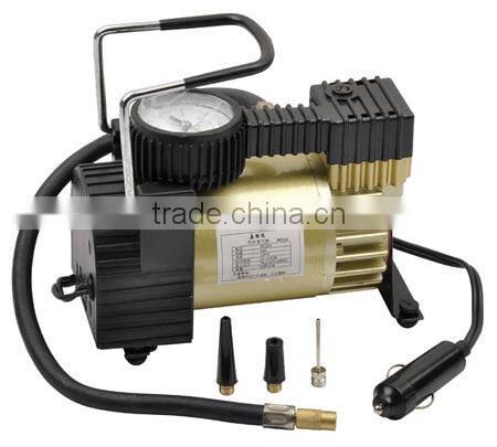 S80306 CAR Metal DC 12V 140PSI air compressor,air pump tire inflator hand pump air compressor