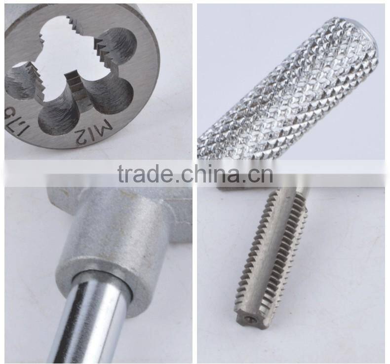 China hot sale 40pcs tap and die set metric screw thread taper