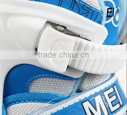 2017 new style high quality PU 4 wheels Adjustable roller skates,colorful inline skate