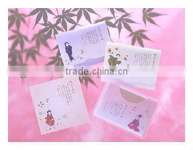 Oil absorbing sheets make up face sheets Japanese Tissue Paper