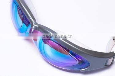 2016 Hot Selling Adult colorful lens Swim Goggles For Water Sports