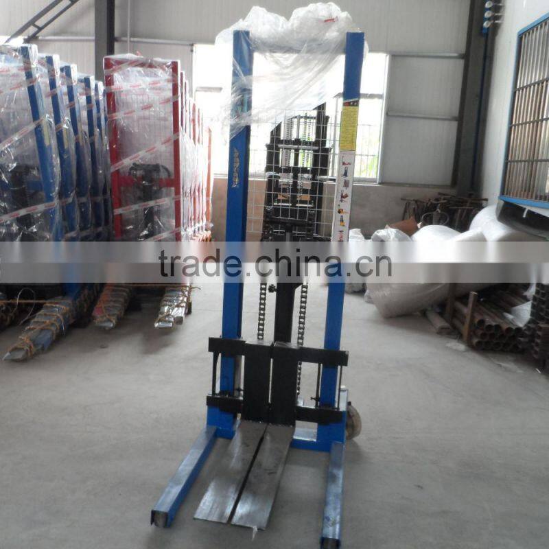 1ton 2ton hydraulic pump forklift /hand lift stacker