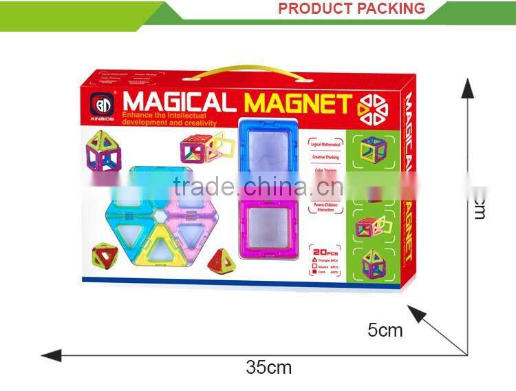 kids Educational building blocks set magnetic connect toys