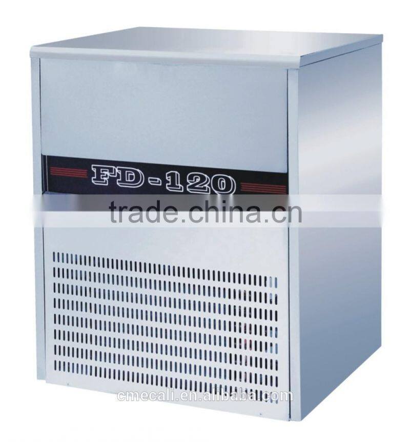 120kgs stainless steel 304 material cube ice maker with CE certification