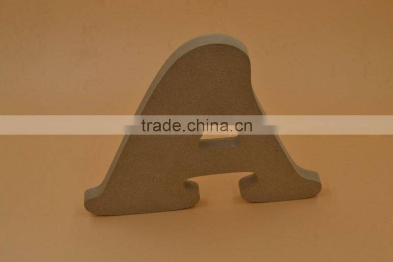 natural MDF Letter, alphabet ,,deco letter ,led letter